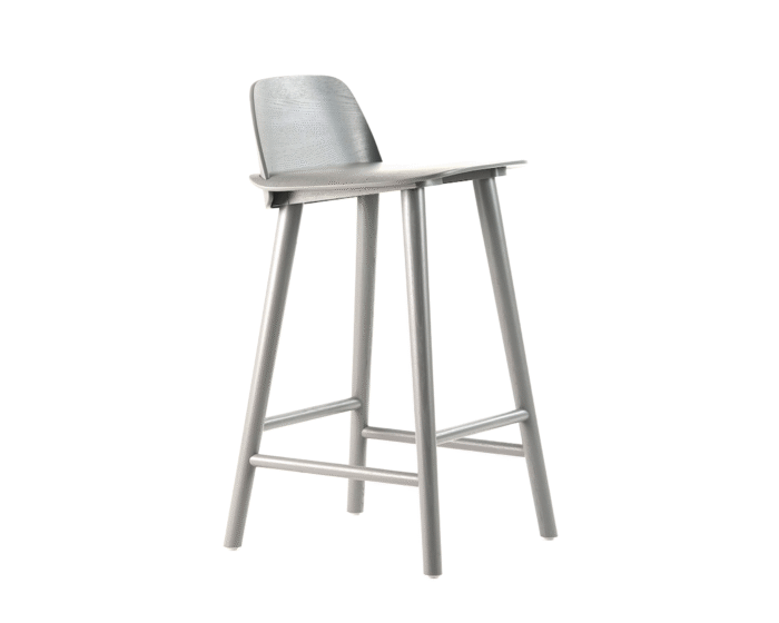 Taburete alto Nerd gris - Muuto