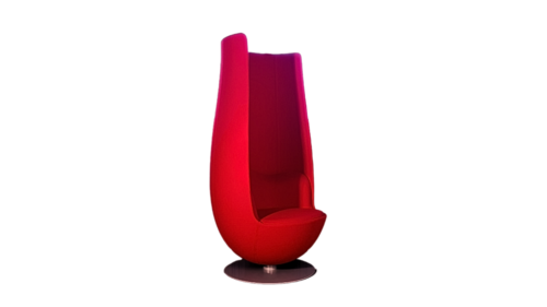 See Haworth Collection's Wanders' Tulip Lounge Chair