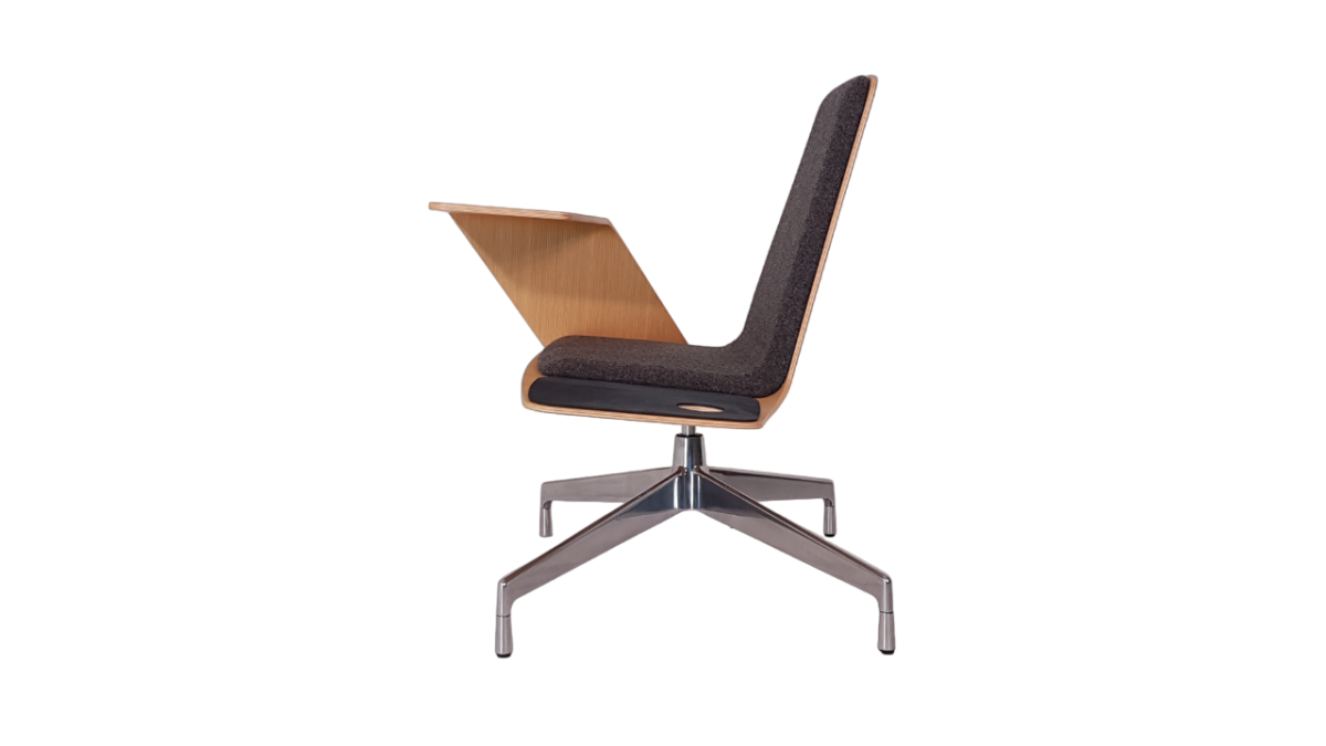 Ikonisch Poltrona Harbor Work Lounge com Ottoman Haworth