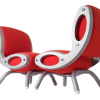 Sofá individual Gluon - Moroso - Image 2