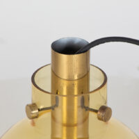 Candeeiro Vintage 1960s Suspenso de Teto - Glashutte Limbur - Image 3