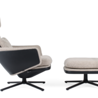 Sillón Grand Relax & Ottoman - Vitra