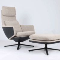 Sillón Grand Relax & Ottoman - Vitra - Imagen 3