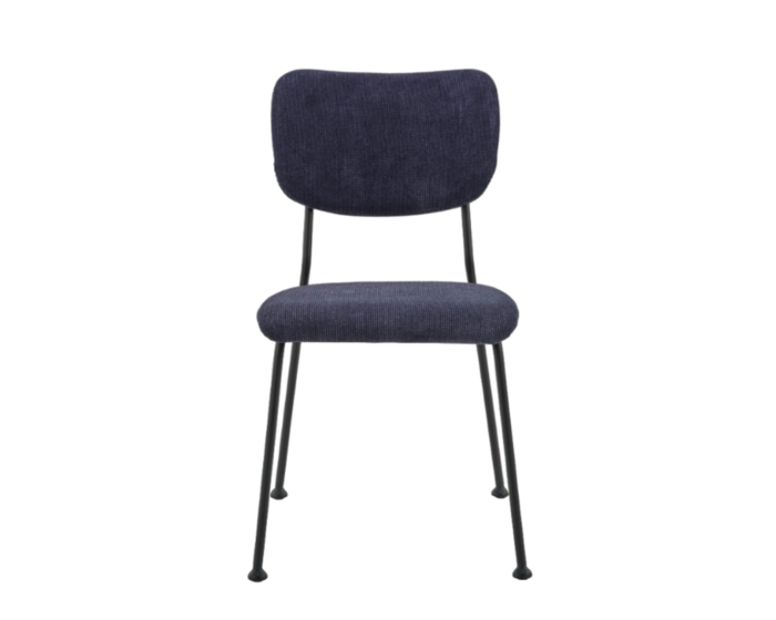 Benson Dark Blue Chair - Zuiver - Image 2