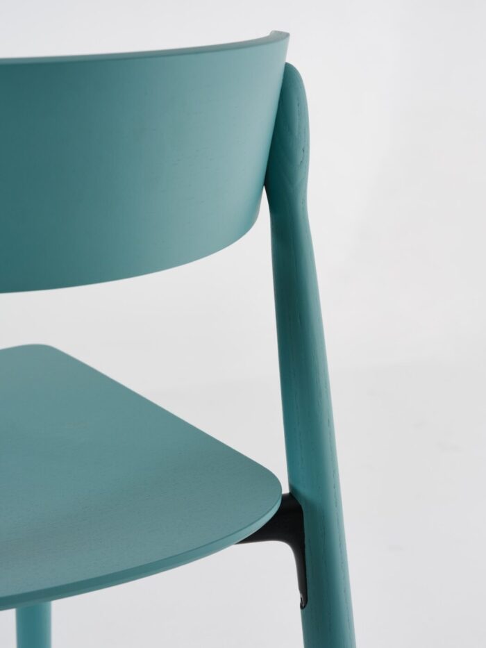 Light blue Nemea chair - Pedrali - Image 7