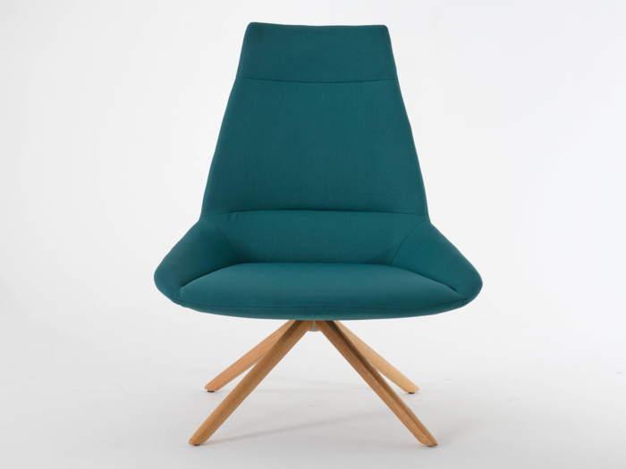 Dunas XL Lounge chair with high back - Inclass - Image 2