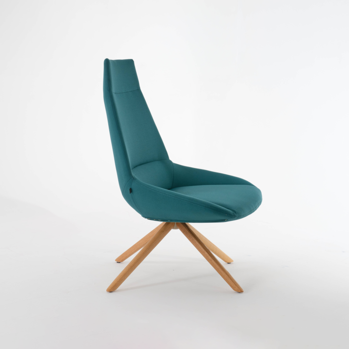 Dunas XL Lounge chair with high back - Inclass