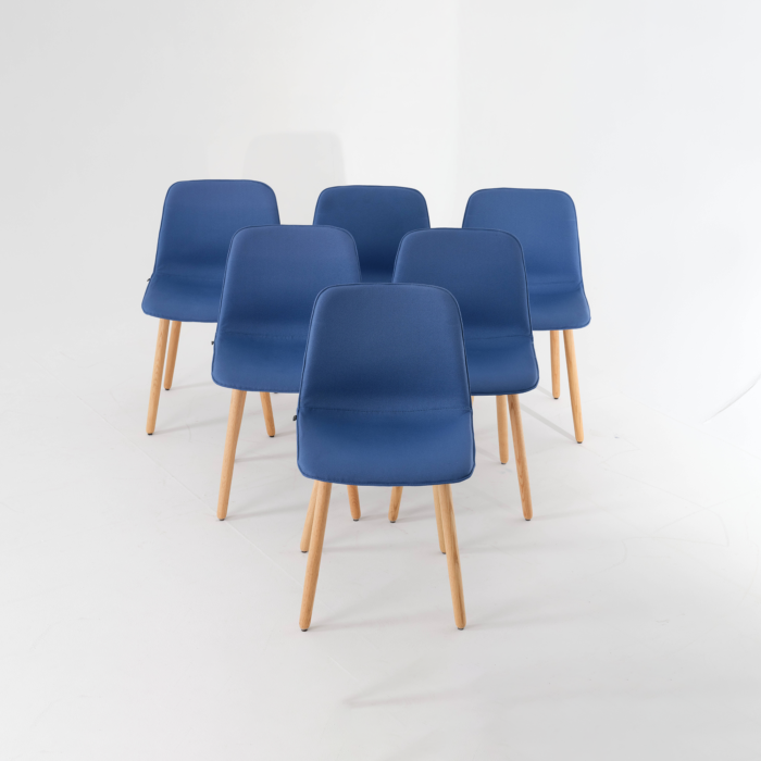 Varya Tapiz blue chair - Inclasss