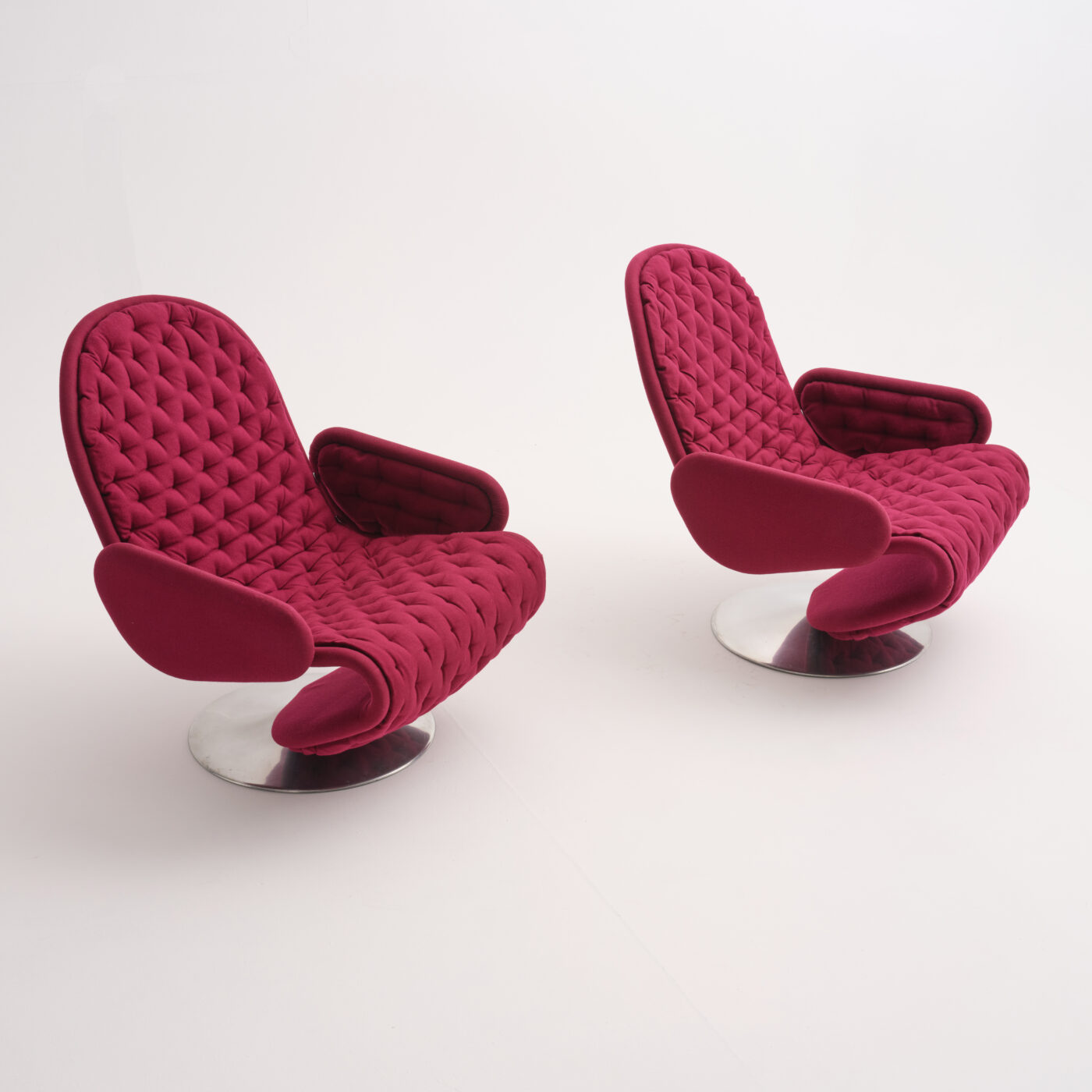Conjunto poltronas Verner Panton 1-2-3 deluxe-Fritz Hansen - Image 9
